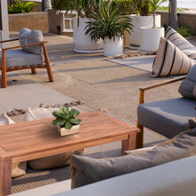 Teak Wood San Diego Rectangular Coffee Table