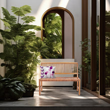 Teak Wood Castle Bench without Arms, 4 ft