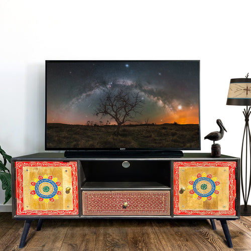 Madagascar Recycled Mango Wood Media Center
