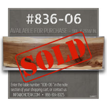 Suar Live Edge Unique Slab Bar Table, 98 Inch (choice of table tops)