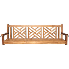 Teak Wood Chippendale Triple Swing - Chic Teak