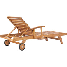 Teak Wood Bahama Pool and Patio Lounger