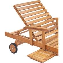 Teak Wood Bahama Pool and Patio Lounger
