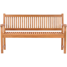 Teak Wood Elzas Double Bench | Chic Teak