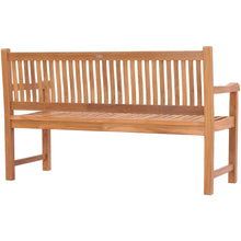 Teak Wood Elzas Double Bench | Chic Teak
