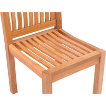 Teak Wood Elzas Side Chair