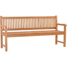 Teak Wood Elzas Triple Bench | Chic Teak