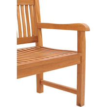 Teak Wood Elzas Double Bench | Chic Teak