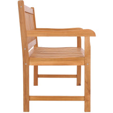 Teak Wood Elzas Triple Bench | Chic Teak