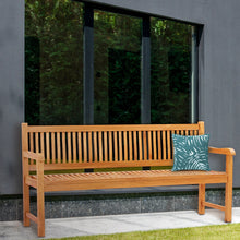 Teak Wood Elzas Triple Bench | Chic Teak