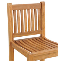 Teak Wood Elzas Barstool without Arms