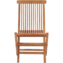 Teak Wood California Folding Side Chair (set of 2)