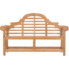 Teak Wood Lutyens Double Bench