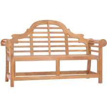 Teak Wood Lutyens Double Bench