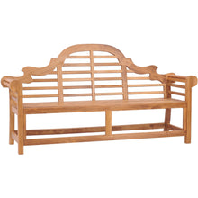 Teak Wood Lutyens Triple Bench