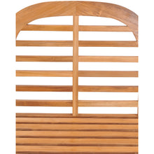 Teak Wood Lutyens Triple Bench