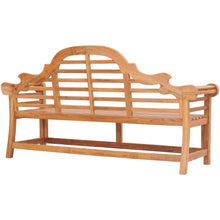 Teak Wood Lutyens Triple Bench