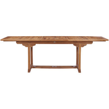 Teak Wood West Palm Semi Oval Extension Table