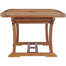 Teak Wood West Palm Semi Oval Extension Table