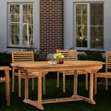 Teak Wood Orleans Oval Extension Table