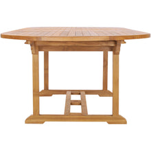 Teak Wood Orleans Oval Double Extension Table