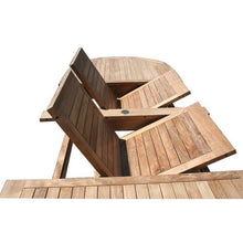 11 Piece Oval Teak Wood Balero Table/Chair Set With Cushions - Chic Teak