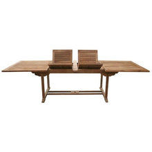 11 Piece Teak Wood Orleans Table/Chair Set With Cushions - Chic Teak