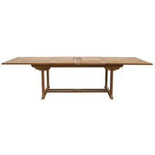 11 Piece Rectangular Teak Wood Elzas Table/Chair Set With Cushions - Chic Teak