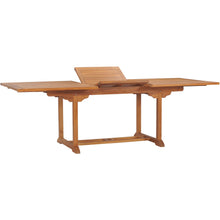 Teak Wood Kasandra Rectangular Extension Dining Table