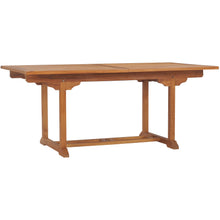 Teak Wood Kasandra Rectangular Extension Dining Table