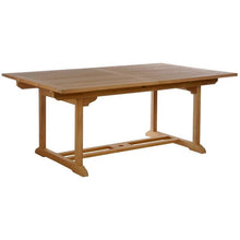11 Piece Rectangular Teak Wood Elzas Table/Chair Set With Cushions - Chic Teak