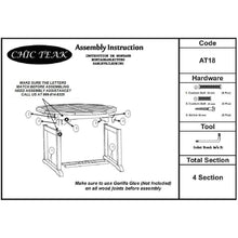 Teak Wood Orleans Round Extension Table - Chic Teak