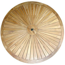 7 Piece Teak Wood Sun Table/Chair Set With Cushions - Chic Teak