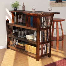 Marina Del Rey Recycled Teak Wood Boat Bar (Available in Left or Right) - Chic Teak