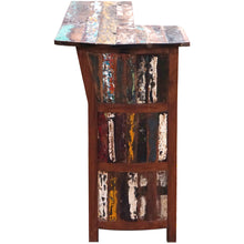 Marina Del Rey Recycled Teak Wood Boat Bar (Available in Left or Right) - Chic Teak
