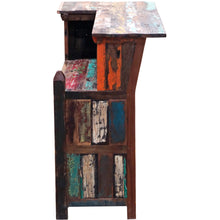 Marina Del Rey Recycled Teak Wood Boat Bar (Available in Left or Right) - Chic Teak