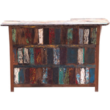 Marina Del Rey Recycled Teak Wood Boat Bar (Available in Left or Right) - Chic Teak