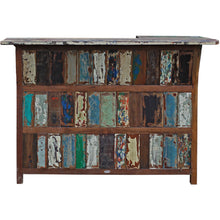 Marina Del Rey Recycled Teak Wood Boat Bar (Available in Left or Right) - Chic Teak