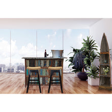 Marina Del Rey Recycled Teak Wood Boat Bar (Available in Left or Right) - Chic Teak