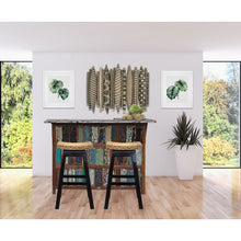 Marina Del Rey Recycled Teak Wood Boat Bar (Available in Left or Right) - Chic Teak
