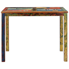 Marina Del Rey Recycled Teak Wood Rectangular Table, Bar Height, 55 x 35 inches