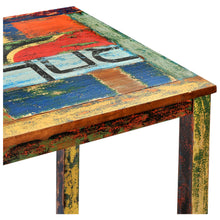 Marina Del Rey Recycled Teak Wood Rectangular Table, Bar Height, 55 x 35 inches