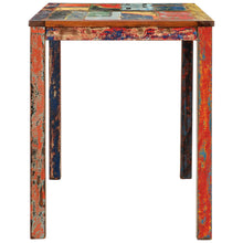 Marina Del Rey Recycled Teak Wood Rectangular Table, Bar Height, 55 x 35 inches