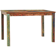 Marina Del Rey Recycled Teak Wood Rectangular Table, Counter Height, 55 x 35 inches