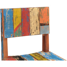 Marina Del Rey Barstool Chair made from Recycled Teak Wood Boats