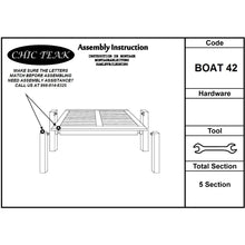 Marina del Rey Rectangular Dining Table Made From Recycled Teak Wood Boats, 71 X 43 Inches