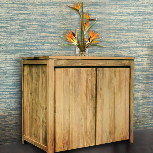 Recycled Teak Wood Solo Buffet 2 Doors