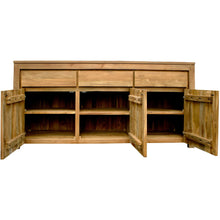 Recycled Teak Wood Solo Buffet 3 Doors 3 Drawers - Chic Teak