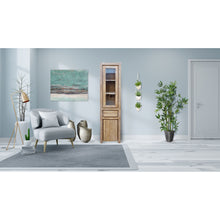 Recycled Teak Wood Solo Cupboard / Curio Cabinet - Chic Teak