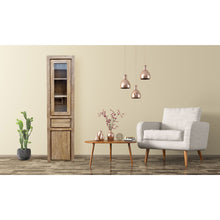 Recycled Teak Wood Solo Cupboard / Curio Cabinet - Chic Teak